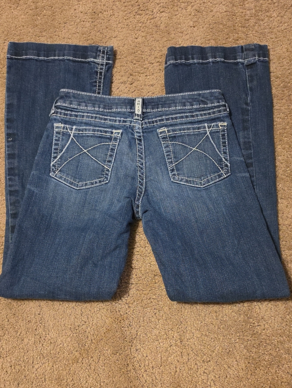 Ariat Girls Wide Leg Jeans Size 16